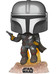 Funko POP! Star Wars: The Mandalorian - Mando Flying with Blaster