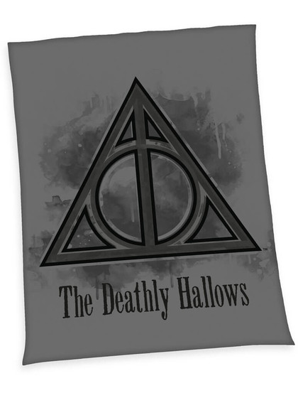 Harry Potter - The Deathly Hallows Fleece Blanket - 150 x 200 cm