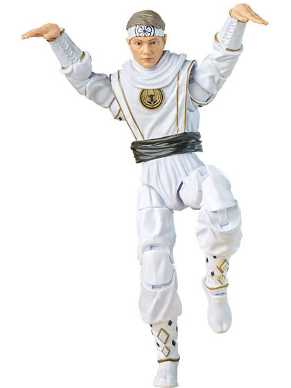 Power Rangers x Cobra Kai Ligtning Collection - Morphed Daniel LaRusso White Crane Ranger