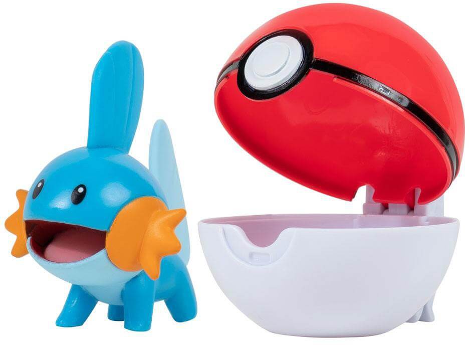 Läs mer om Pokémon Clip N Go Poké Ball - Mudkip