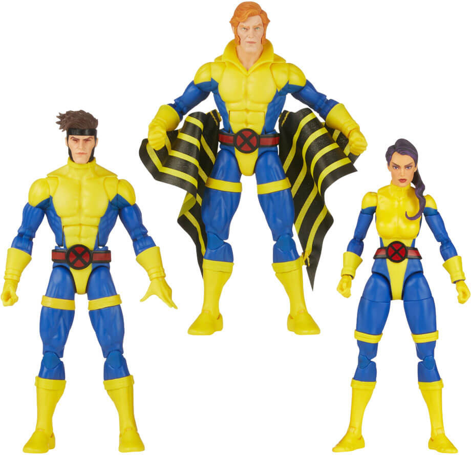 Läs mer om Marvel Legends - Gambit, Marvels Banshee, Psylocke - X-Men 60th Anniversary