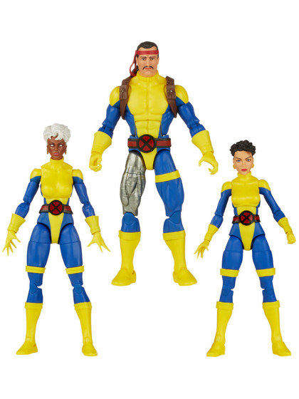 Marvel Legends - Storm, Marvel's Forge, Jubilee - X-Men 60th Anniversary 
