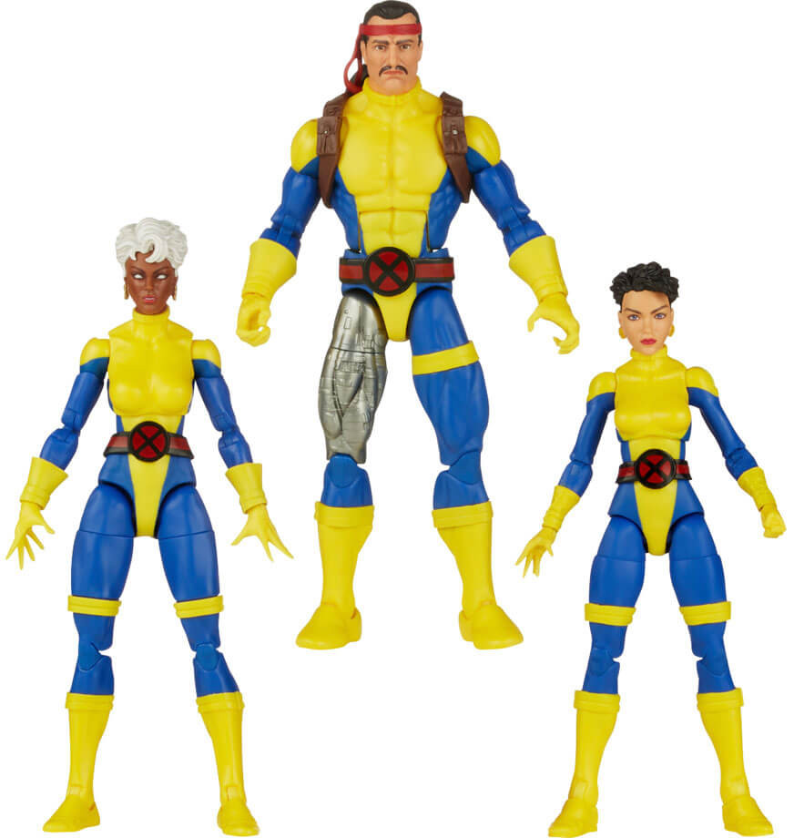 Läs mer om Marvel Legends - Storm, Marvels Forge, Jubilee - X-Men 60th Anniversary