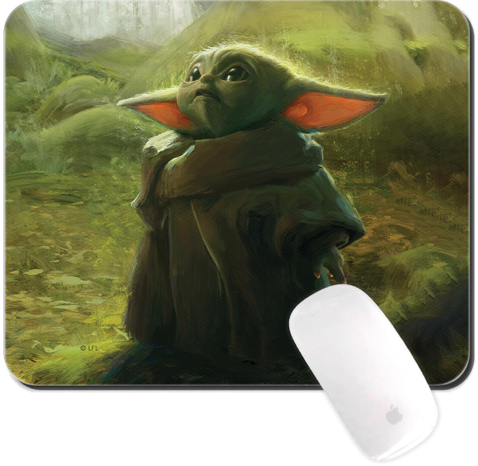 Läs mer om Star Wars - Baby Yoda in Forrest Musmatta