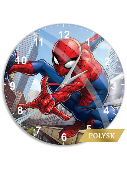 Marvel - Spider-Man Jump Glossy Väggklocka