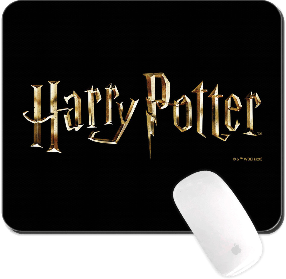 Läs mer om Harry Potter - Harry Potter Logo Black Musmatta