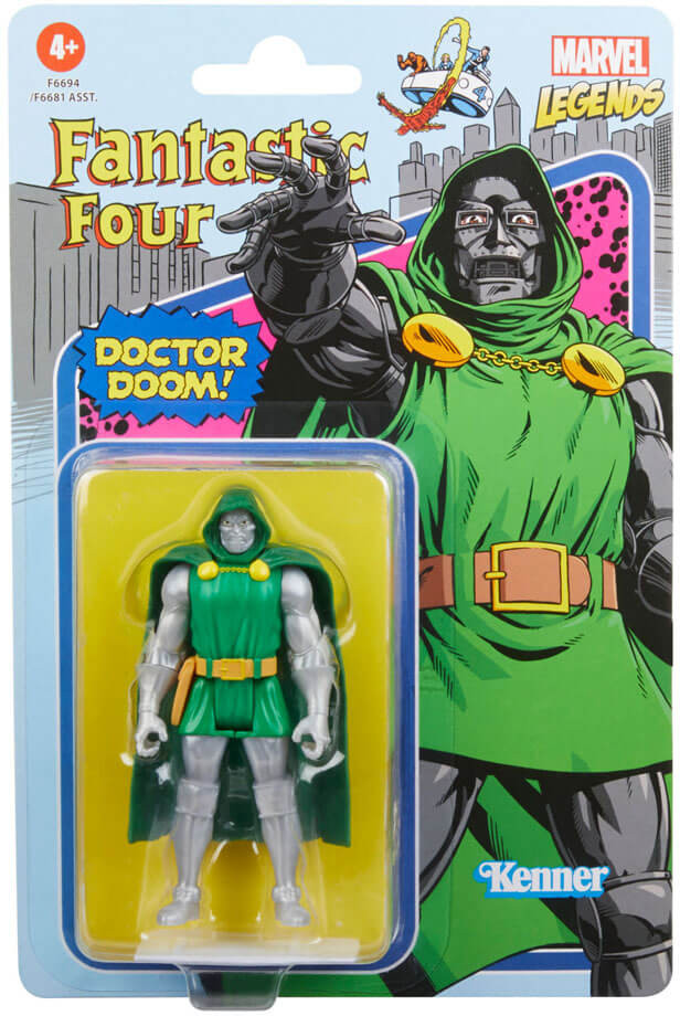 Läs mer om Marvel Legends Retro Collection: Fantastic Four - Doctor Doom