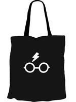Harry Potter - Glasses Black Tygpåse 