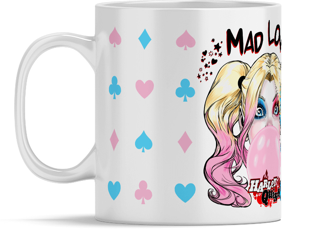Läs mer om DC - Harley Quinn Mad Love Mug