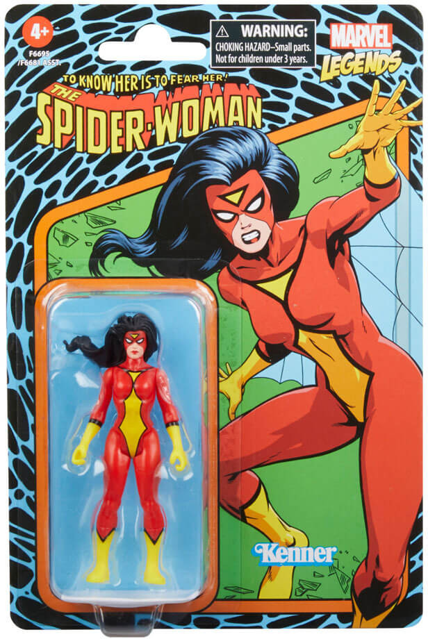 Läs mer om Marvel Legends Retro Collection - Spider-Woman