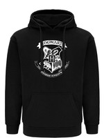 Harry Potter - Hogwarts Logo Black Hoddie