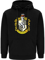 Harry Potter - Hufflepuff Logo Black Hoddie