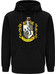 Harry Potter - Hufflepuff Logo Black Hoddie
