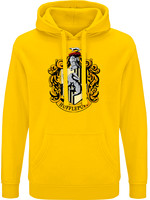 Harry Potter - Hufflepuff Logo Yellow Hoddie