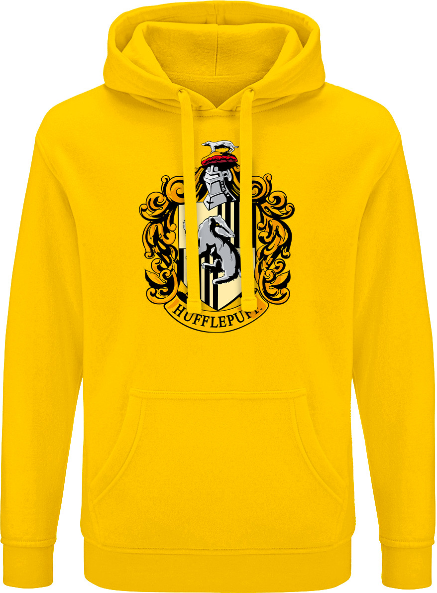 Harry Potter - Hufflepuff Logo Yellow Hoddie