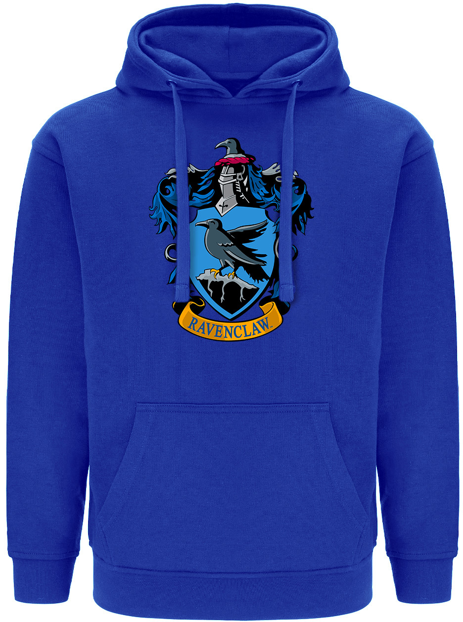 Läs mer om Harry Potter - Ravenclaw Logo Blue Hoddie