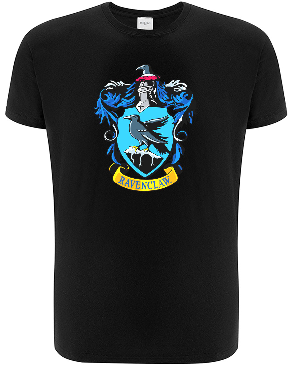 Harry Potter - Ravenclaw Logo Black T-shirt