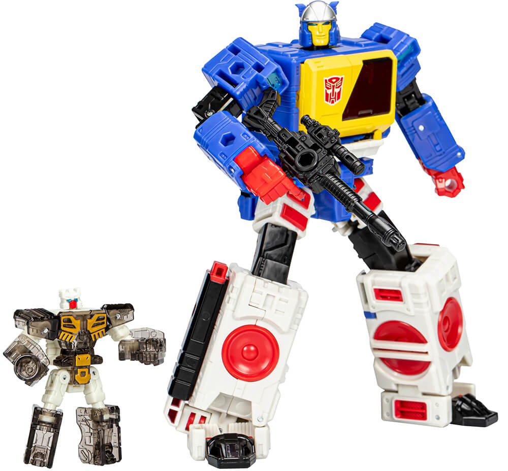 Läs mer om Transformers Legacy: Evolution - Twincast and Autobot Rewind Voyager Class