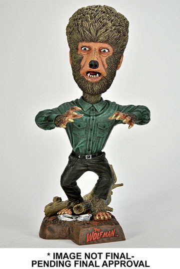 Universal Monsters Head Knocker - Wolf Man Bobble-Head