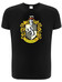 Harry Potter - Hufflepuff Logo Black T-shirt