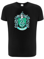 Harry Potter - Slytherin Logo Black T-shirt