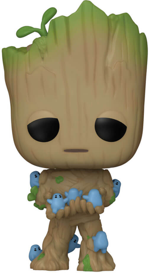 Läs mer om Funko POP! Marvel Studios: I Am Groot - Groot with Grunds