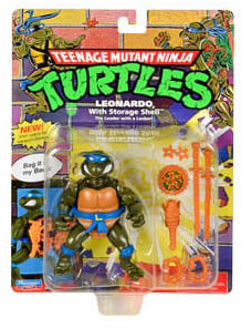 Läs mer om Turtles Classic - Leonardo With Storage Shell