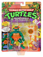 Turtles Classic - Michelangelo With Storage Shell