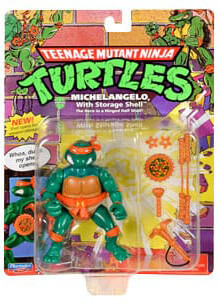Turtles Classic - Michelangelo With Storage Shell