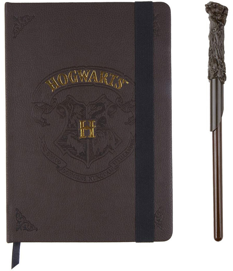 Läs mer om Harry Potter - Hogwarts Crest Stationery Set Brown