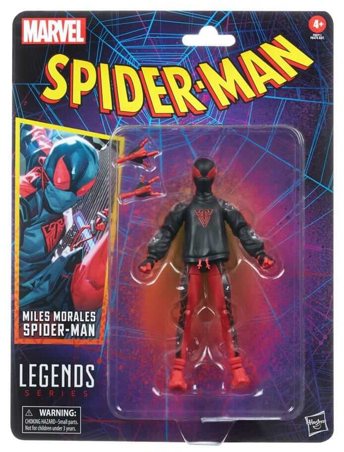 Läs mer om Marvel Legends Retro Collection - Miles Morales Spider-Man