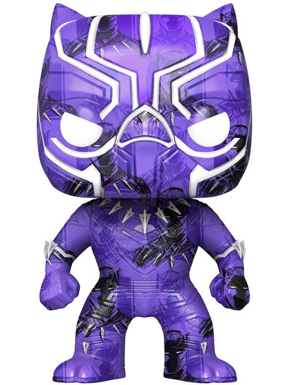 Funko POP! Artist Series: Marvel - Black Panther (Special Edition)