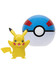 Pokémon Clip'n'Go Poké Balls - Pikachu & Great Ball