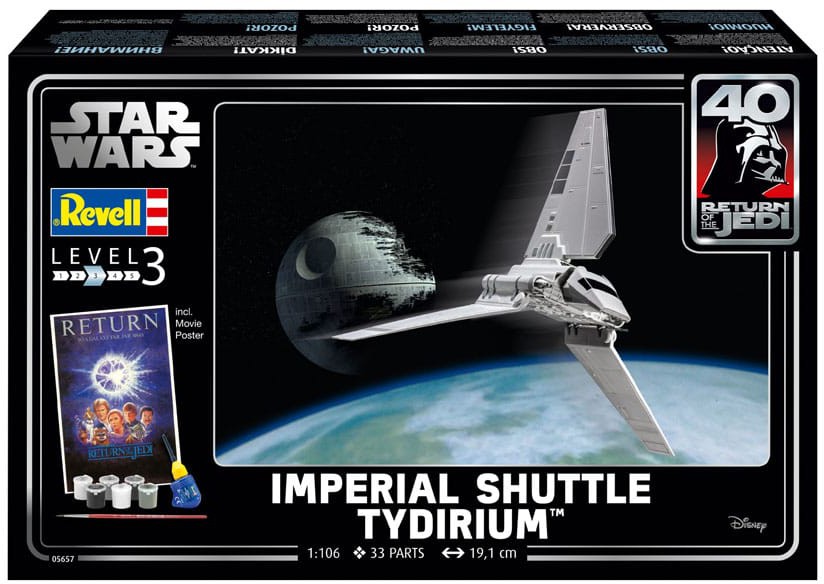 Läs mer om Star Wars - Imperial Shuttle Tydirium Byggsats