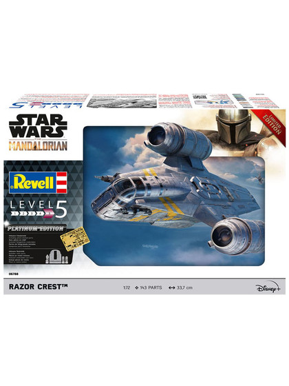 Star Wars: The Mandalorian - Razor Crest (Platinum Edition) Byggsats