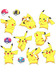 Pokemon - Pikachu Wall Stickers 