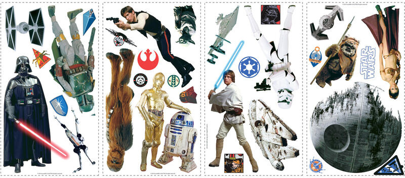 Läs mer om Star Wars - Characters Wall Stickers