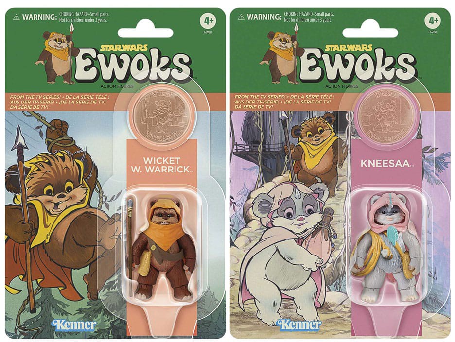 Läs mer om Star Wars The Vintage Collection - Ewoks Wicket W Warrick & Kneesaa