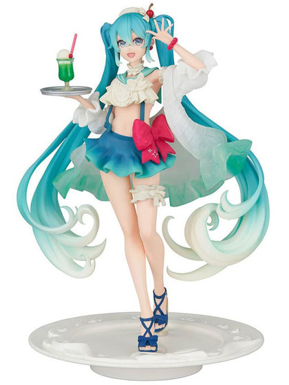 Hatsune Miku - Hatsune Miku SweetSweets Series Melon Soda Float