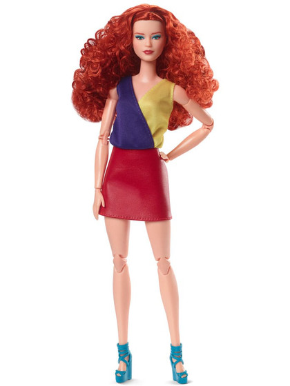 Barbie Signature: Barbie Looks - #13 Red Hair, Red Skirt