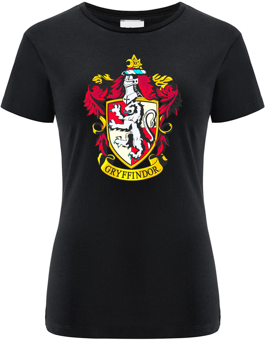 Harry Potter - Gryffindor Black Womens T-shirt