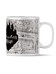 Harry Potter - Marauder's Map Vit Mugg