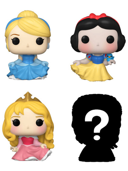 Funko Bitty POP! Disney Princesses 4-Pack Series 3