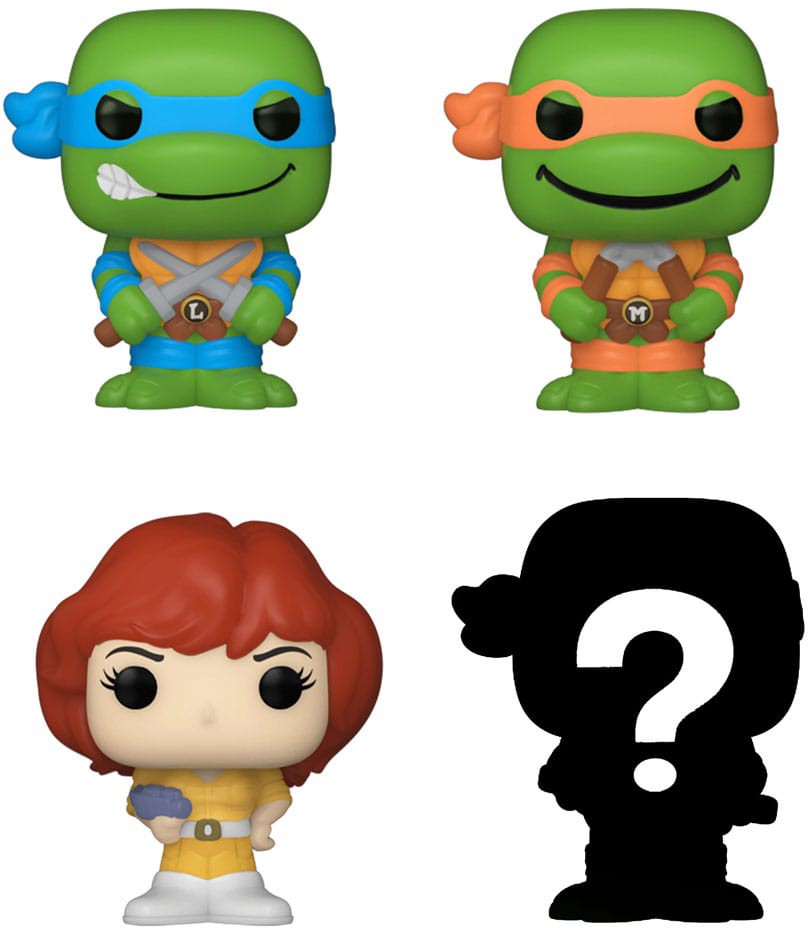 Läs mer om Funko Bitty POP! Teenage Mutant Ninja Turtles 4-Pack Series 1