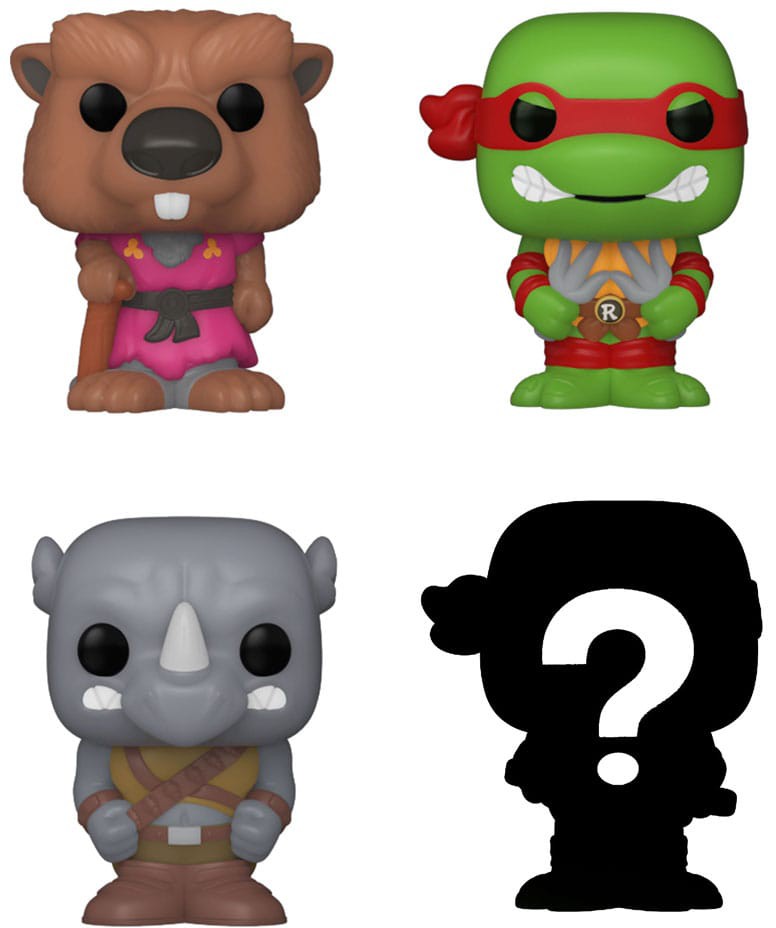 Läs mer om Funko Bitty POP! Teenage Mutant Ninja Turtles 4-Pack Series 3