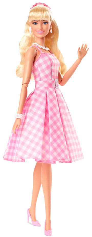Läs mer om Barbie: The Movie - Barbie in Pink Gingham Dress