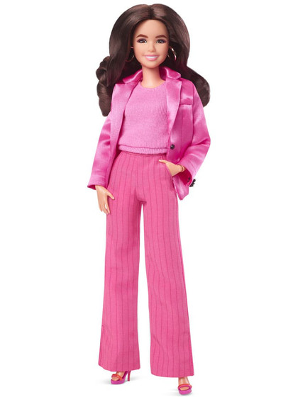 Barbie: The Movie - Gloria Wearing Pink Power Pantsuit