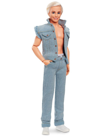 Barbie: The Movie - Ken Wearing Denim Matching Set