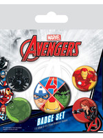 Marvel - Avengers Assemble Pin-Back Buttons 5-Pack