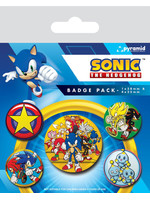 Sonic the Hedgehog - Speed Team Pin-Back Buttons 5-Pack